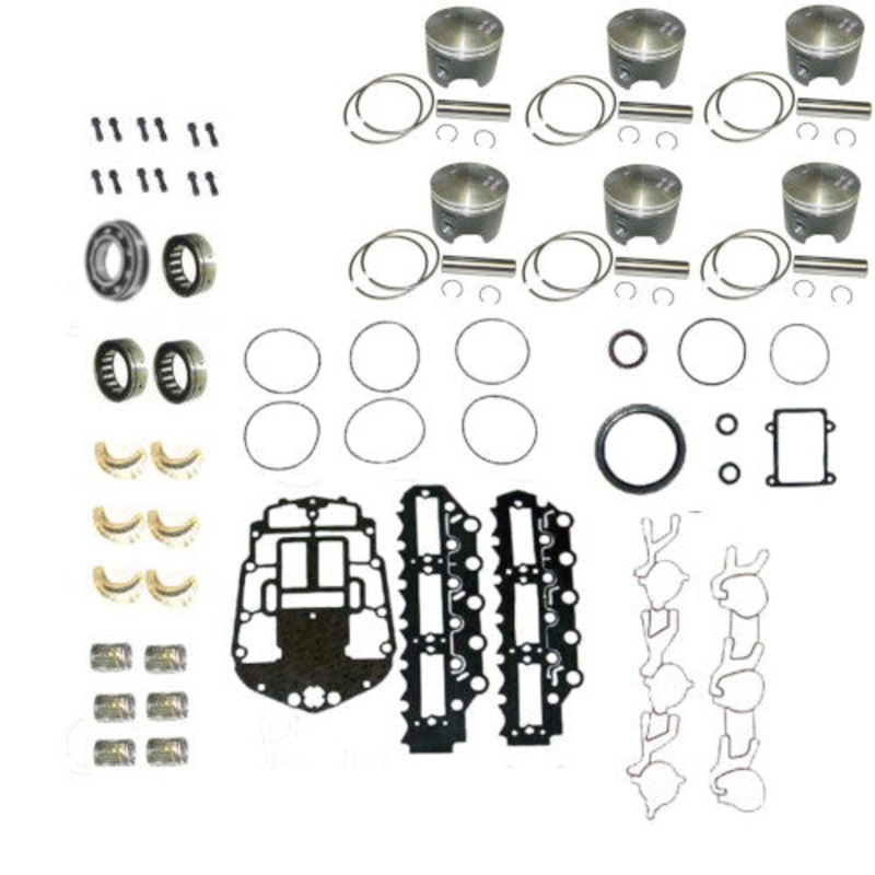 Powerhead Rebuild Kit - Johnson / Evinrude 150-175hp 60-degree Carbureted