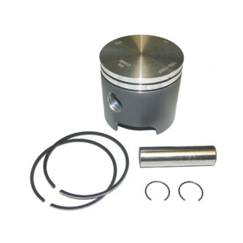 Piston Kit, Cast - Johnson / Evinrude 28-50hp
