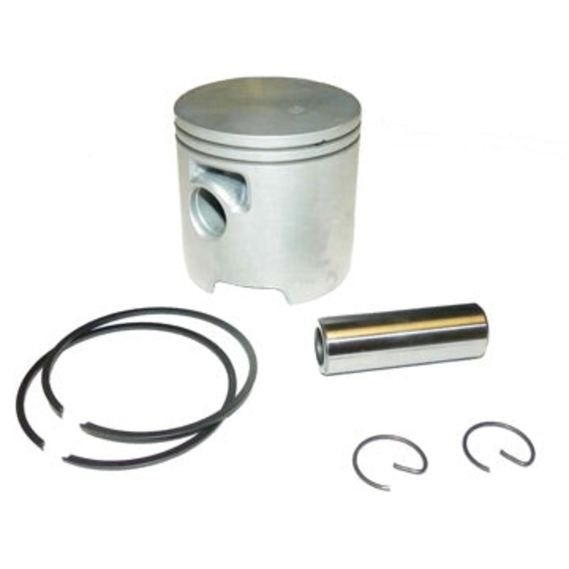 Piston Kit, Cast - Mercury, Mariner 15-25hp w/ Mercosil Bore
