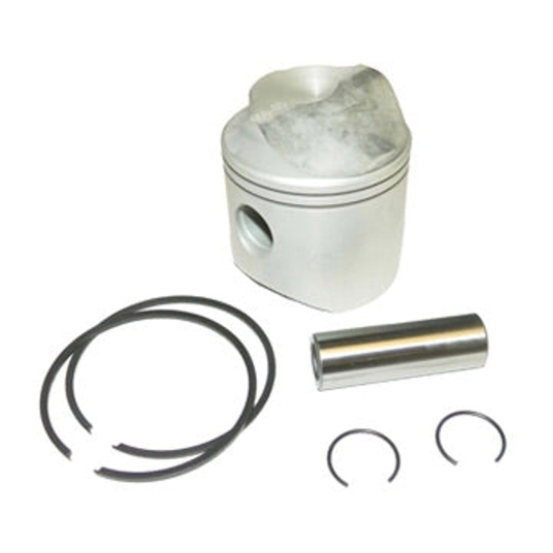Piston Kit, Cast - Mercury, Mariner 20-50hp Crossflow