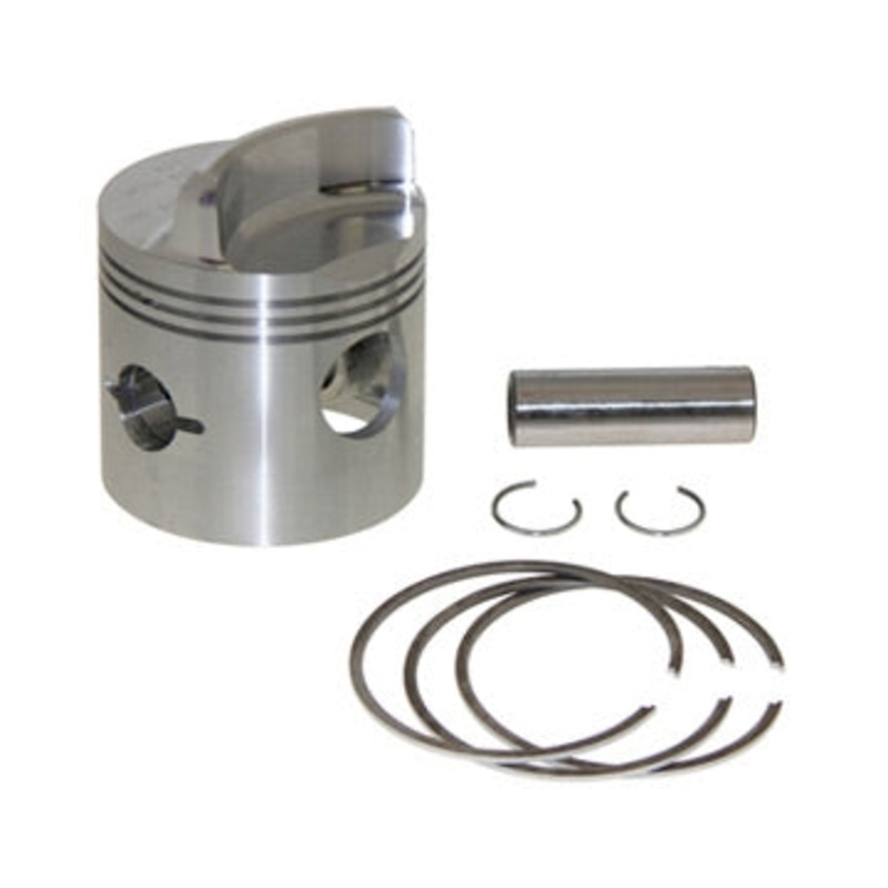 Piston Kit, Cast - Mercury 35-140hp Inline High Dome