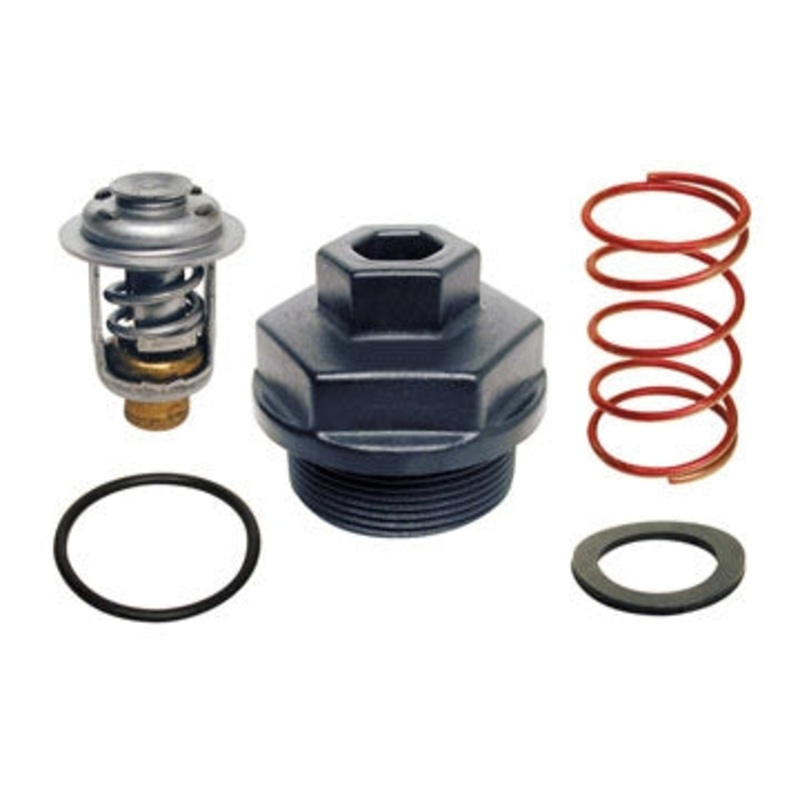 Thermostat Kit 133-degree - JE 90-175hp 60-degree