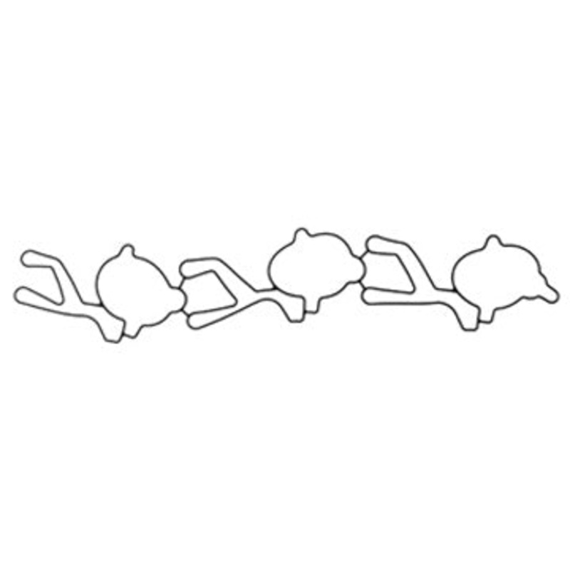 Seal, Port Intake Manifold - Johnson / Evinrude 60 Degree