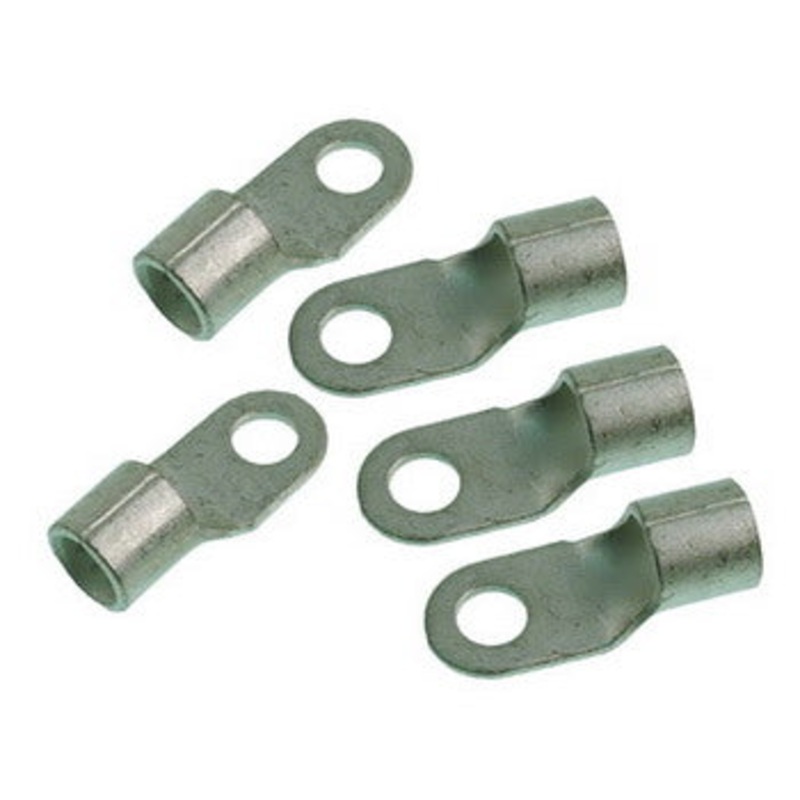 2 GA Battery Lug 5/16 inch terminal 5pk