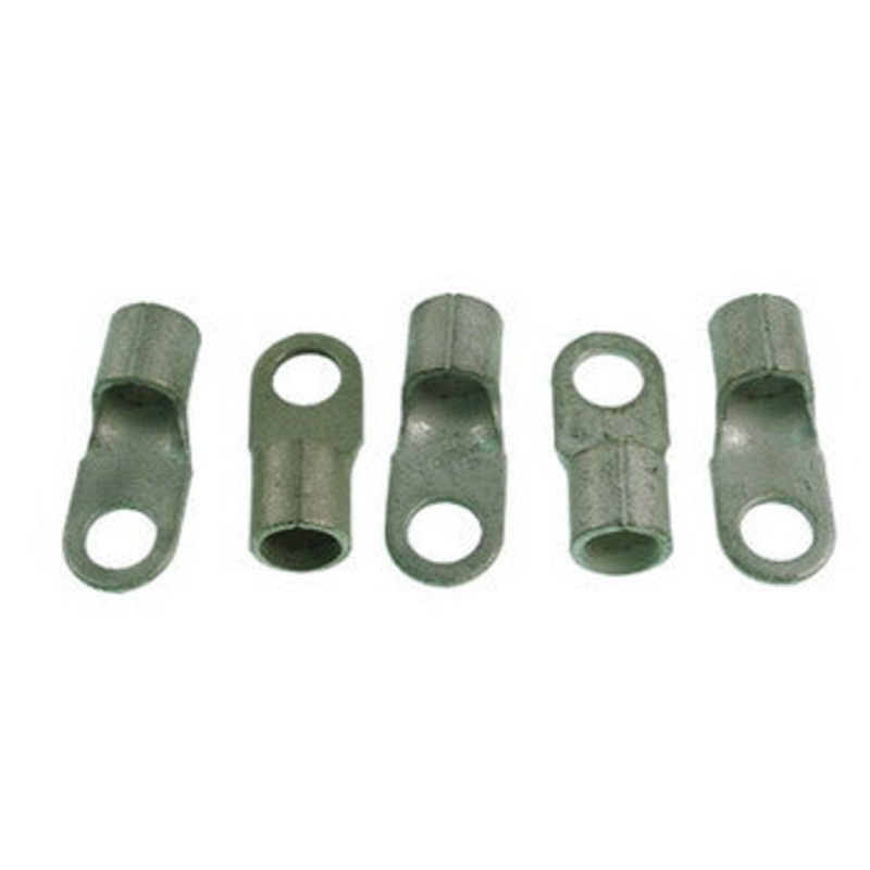 2 GA Open Battery Lug 3/8 inch Hole 5 Pk