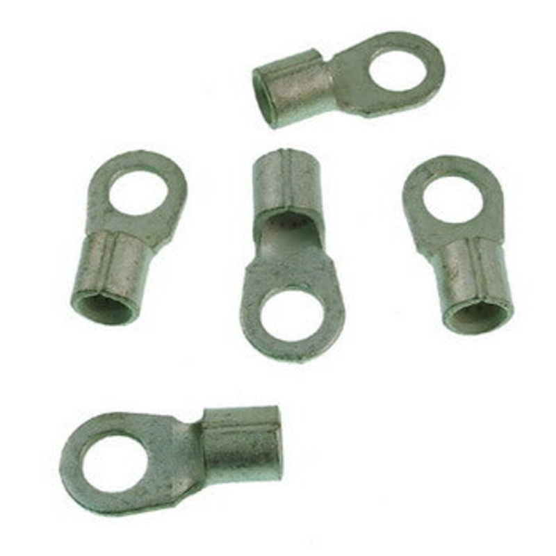 4 GA Open Battery Lug 3/8 inch hole 5pk