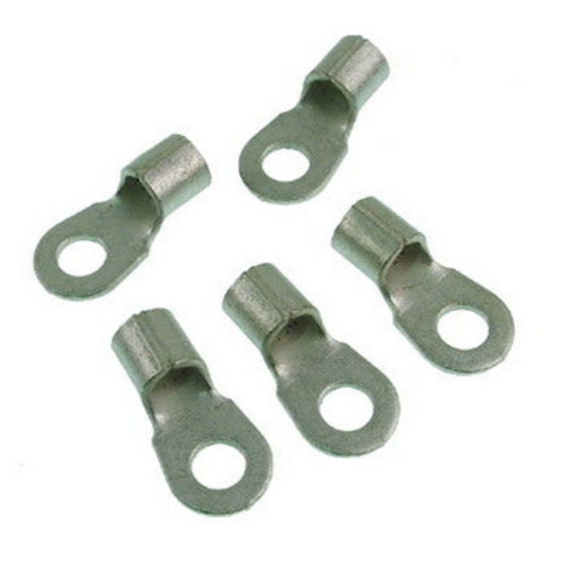 4GA Open Battery Lug 5/16 inch hole 5pk
