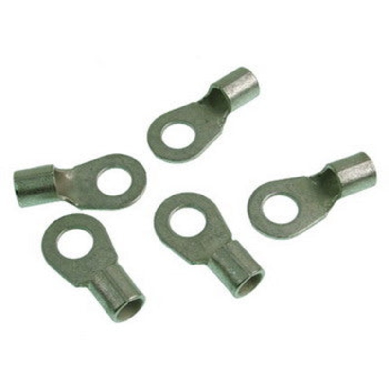 6 GA Open Battery Lug 5/16 inch hole 5pk