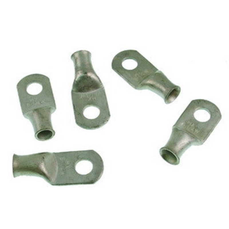 6GA Open Battery Lug 1/4 inch hole 5pk