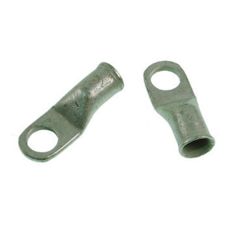 2GA Closed Battery Lug 3/8 inch hole 2pk