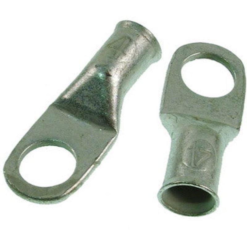 4GA Closed Battery Lug 3/8 inch hole 2pk