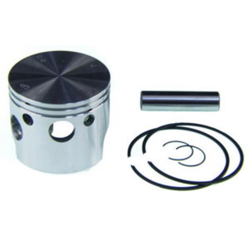 Piston Kit, Cast - Mercury 175-225hp 2.4L Chrome Bore