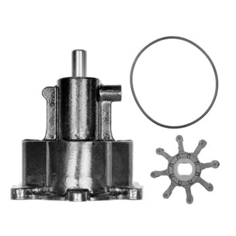 Sea Water Pump with Shaft - Mercruiser V6, V8