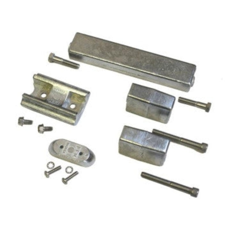 Anode Kit, Aluminum - Johnson / Evinrude 50-225hp