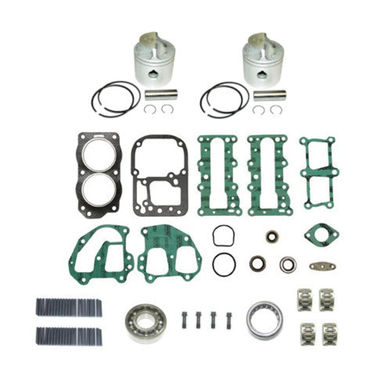 Powerhead Rebuild Kit - Johnson / Evinrude 9.9 / 15hp Cross Flow 93-07