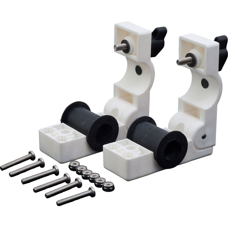 Sea-Dog Removable Round Rail Mount Clamps - Injection Molded Nylon/EDPM/Stainless Steel [327199-1]
